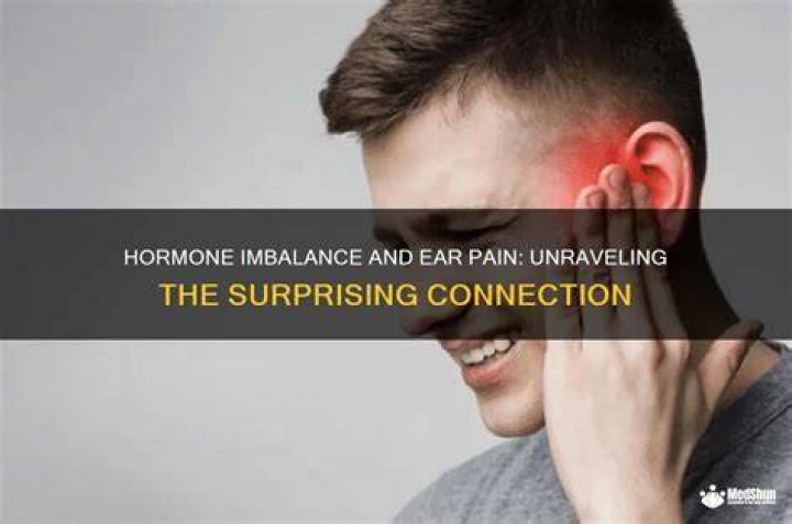 Can hormone imbalance cause ear problems?