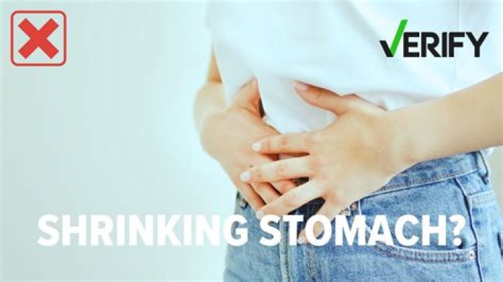 Does your stomach shrink?