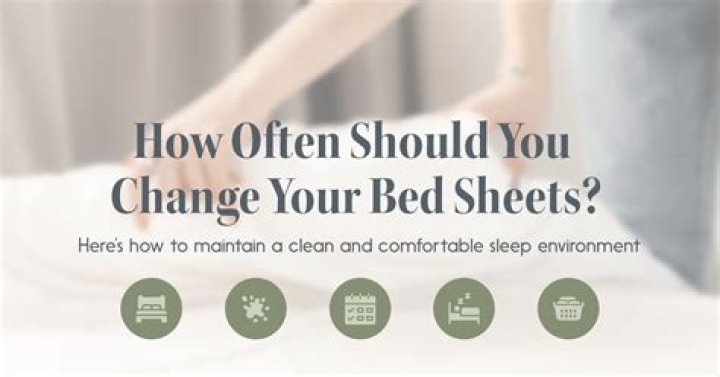 How often should I change bedding?