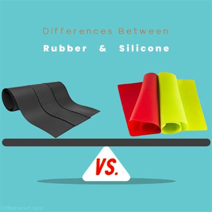 What is the difference between silicone and rubber?