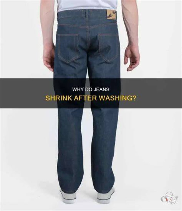 Why do jeans feel tight after washing?